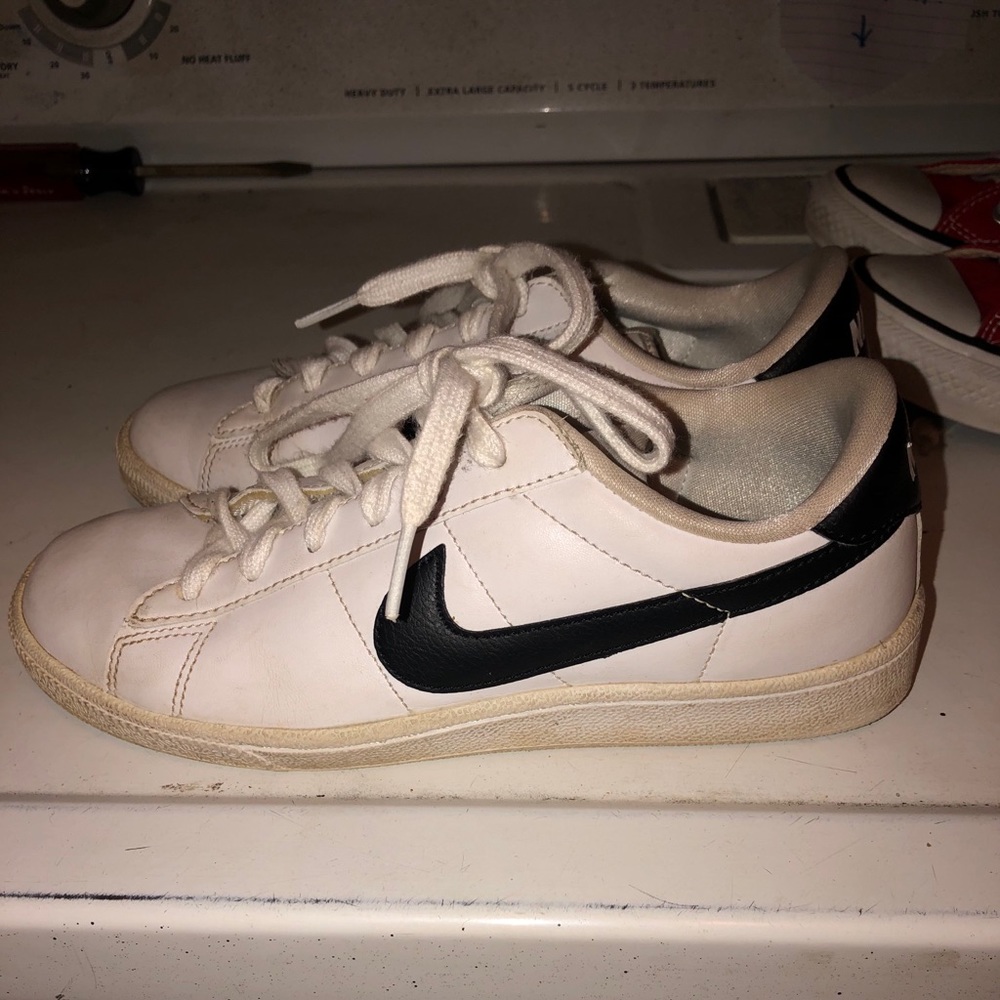 Black and White Nike Sneakers